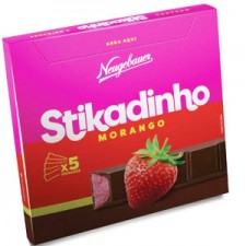 Chocolate de morango  Stikadinho / Neugebauer 5und x 12.3g 